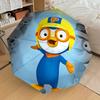 1pc Pororo Penguin Automatic Folding Umbrella, Portable Collapsible Design, Casual Outdoor Accessory L1127063