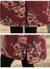 Retro Chinese Stand Collar Frog Button Printed Padded Vest - Winter 2026 Mid-Length Sleeveless Design