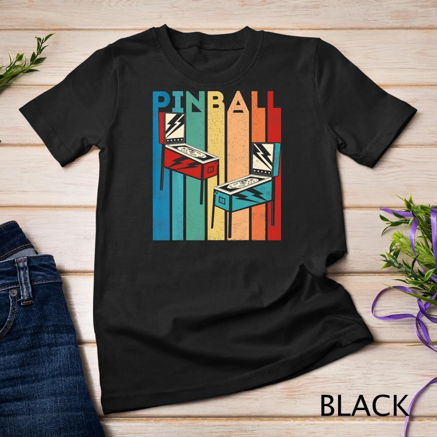 Pinball Retro Vintage Multiball Machine Arcade Game T shirt S