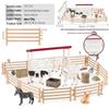 Children's Thousand-Mile Horse Simulation Model Toy and Sand Table Set