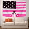 Lil Uzi Verts Amerikanische Flagge Wandkunst Wandteppich Ästhetisches Schlafsaal Bettwäsche Hintergrundtuch Verts Ästhetischer Wandteppich