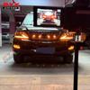 TRD Grille Kit: Compatible with 2003-2009 Lexus GX470, Featuring a Black Grille, Fog Lights, and Headlights.