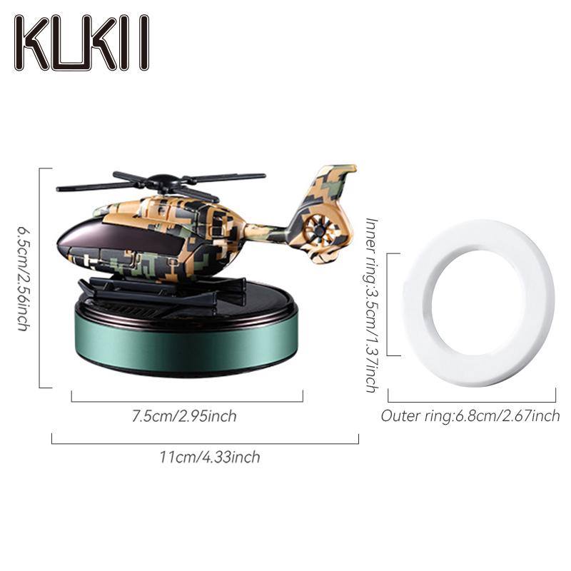 Unscented DIY Perfume Helicopter Solar Car Air Fresheners Rotating Decorations Ornaments Dashboard Fragrance Aroma Diffuser Men