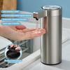 Stainless Automatic Liquid Soap Dispensers Kitchen Bathroom Rechargeable Sensor Smart Hand Sanitizer Shampoo Detergent Dispenser
