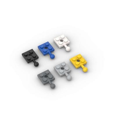 MOC 10 STÜCK 15456 Modifizierter 2x2 Baustein-Bausatz 3731 Mit Anhängerkupplungssteinen Partikel Pädagogisches Spielzeug Kindergeburtstag Weihnachtsgeschenk