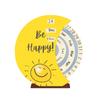 Wooden Material Perpetual Calendar Manual Rotating Manual Rotating Calendar  Home Decoration