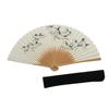 Hasegawa Mens Kyoto Folding Fan Pouch Decorative Box Made Japan