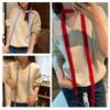 Women Skinny Scarf Flower Choker Thin Knit Belt Long Tie Scarf Bag Handle Wrap Choker Elegant Scarf Decoration