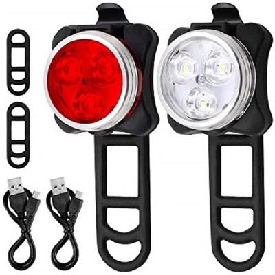 4 Modes Bicycle Light Built-in Battery Rechargeable USB LED Bike Light Flashlight With Mount Bicycle Accessories Cycling Light
