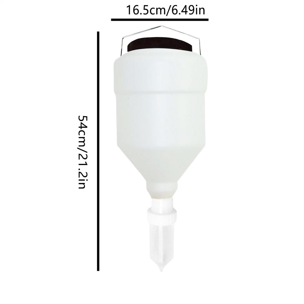 

Sauce Squeeze Bottle Hangable Dressing Dispenser 5.5L Refillable Leakproof Bottle Container For Sauces Condiment Cooking Ketchup белый