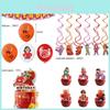 Turning Red Birthday Party Set With Adorable Cartoon Decorations And Surprises
