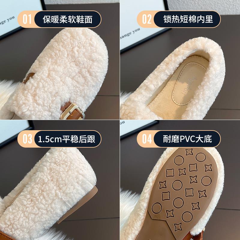 Aogu Shi Deng Mao Mao Single Shoes Women's Autumn 2025 New Korean Casual Temperament Lady Wind Wear Light Mouth Shoes
