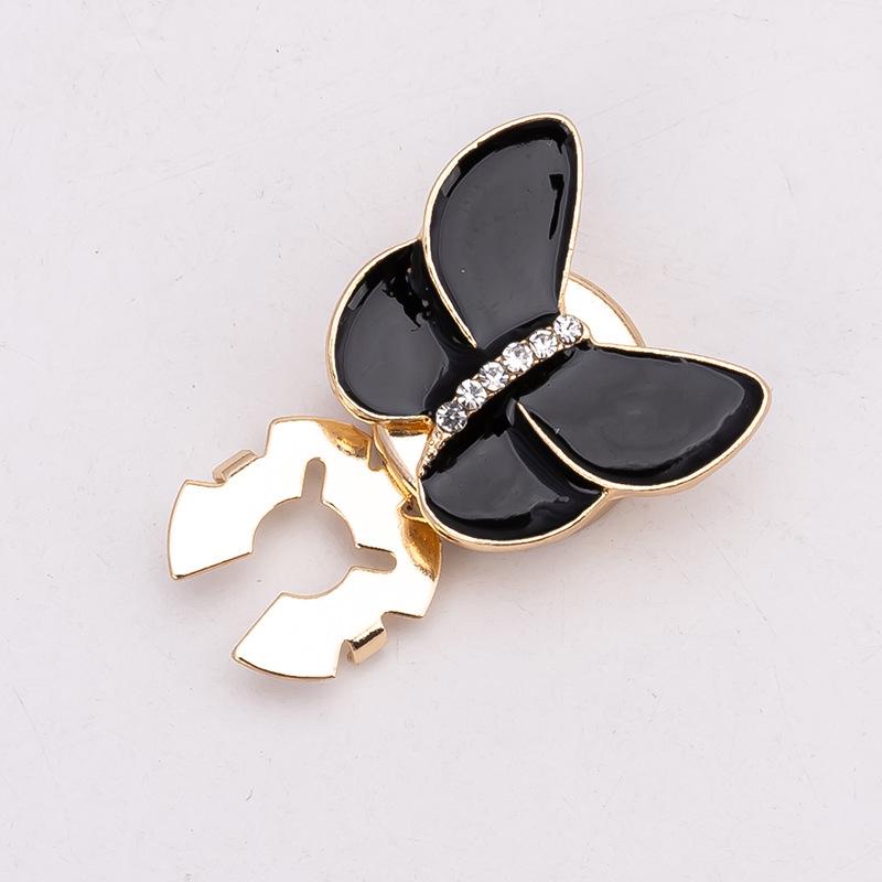 Botões de Punho e Botões de Colarinho Decorativos com Strass Coloridos