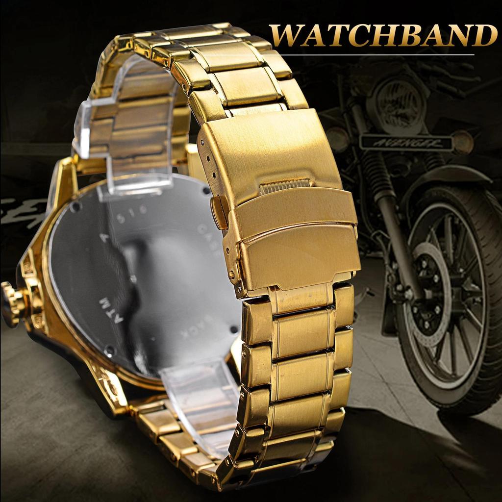 WINNER Herren Automatikuhren für Herren Luxus Hohl Dreieck Herren Mechanische Armbanduhren Skelett Wasserdicht Reloj Hombre