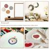1-9pcs 8-36cm Wooden Embroidery Hoops Frame Set, Cross Stitch Rings for Sewing Craft, Home Decor & Party Decoration