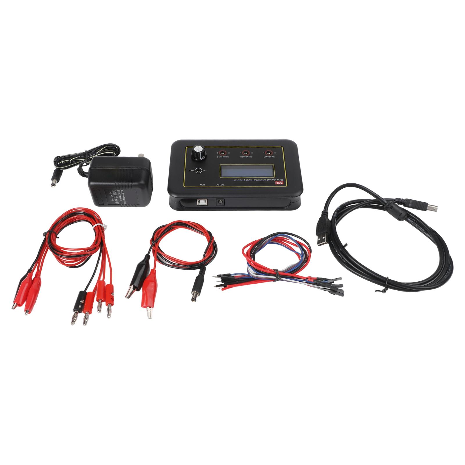 

Automobile ECU Signal Tester 3CH Generator with Multiple Output Options Perfect for Mechanics and Automotive Engineers China Mainland