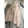 Puff ribs cotton-padded clothes women's short new loose warm cotton-padded clothes hooded small cotton-padded jacket