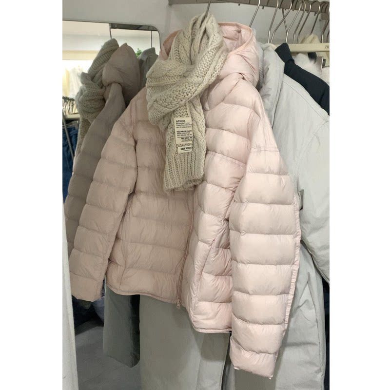 Puff ribs cotton-padded clothes women's short new loose warm cotton-padded clothes hooded small cotton-padded jacket