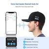 Bluetooth Speaker Sun Hat: Detachable, Washable Baseball Cap with Built-in Headset