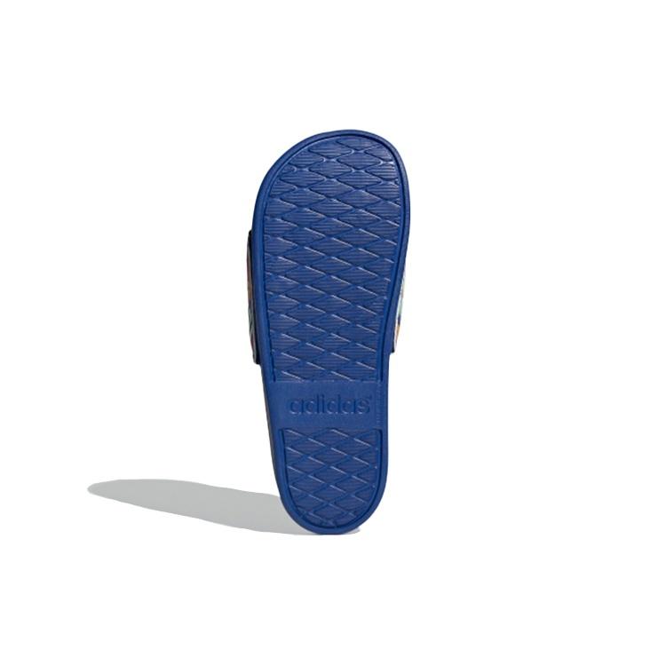 (WMNS) Adidas Adilette Comfort 'Farm Rio Prints - Black Royal Blue' Women's FW7255