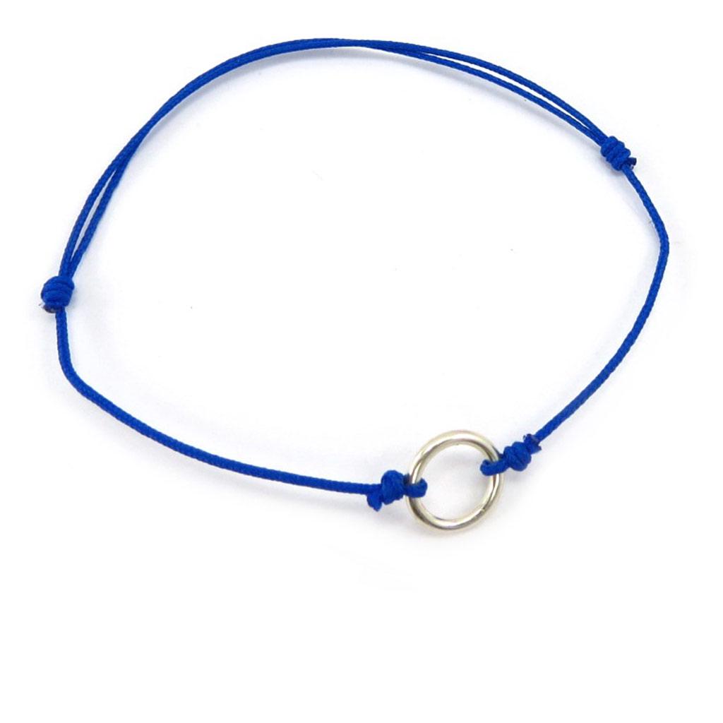 Les Trésors De Lily [K3395] - Bracelet Argent 'Chorégraphie' bleu - 10 mm