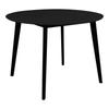 Dining Table - EBUY24 - Vojens - Ø105cm - Black - Contemporary - Design
