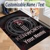 Custom Text Printed Rug Kenworth Non Slip Floor Carpet For Home Room Decor