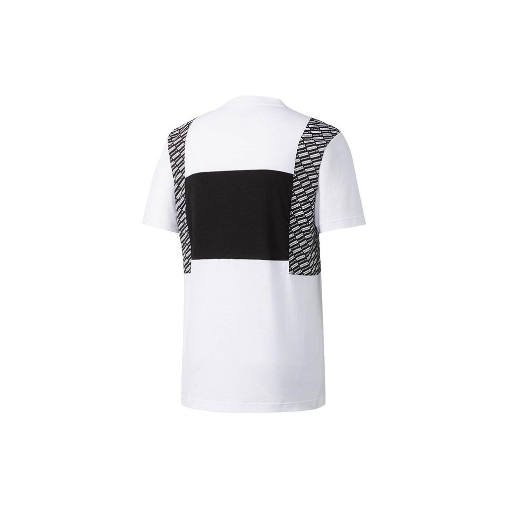 adidas Originals Kleeblatt Grafikdruck Rundhals T-Shirt Herren Oberteile Weiß BQ0914