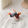 Christmas Resin Figurine Snowman Santa Statue Ornament for  Living Space Table Decoration Resin Craft Present