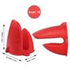 Heat-Resistant Non-Slip Silicone Oven Gloves & Bowl Clip