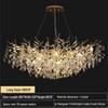 Elegant French Crystal Chandelier: K9 Aluminum Art Lamp for Living, Dining, and Bedroom