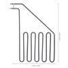 Electric Heating   for Sauna Stove Stainless Steel Straight Heat Sauna Heating   Component