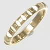 Boucheron Quatre Court Paris Medium Ring K18 Yellow Gold #4.9(US Size) 3.35g Women Used