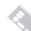 IO I/O Shield Back Plate Stainless Steel Back Plate Blende Bracket For B450M Steel Legend, B450 Steel Legend