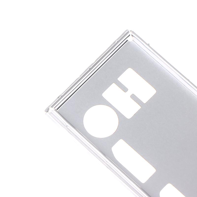 IO I/O Shield Back Plate Stainless Steel Back Plate Blende Bracket For B450M Steel Legend, B450 Steel Legend