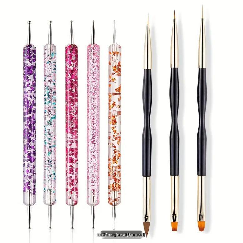 Double-Headed Nail Art Dotting Pen Tool