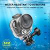 For Insta360 GO Ultra PULUZ 50m Waterproof Case Thumb Main Body Camera Dive Housing Cover (Transparent)