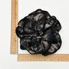 Übergroße mehrlagige Rüschen-Scrunchies Tuschmalerei-Stil Haargummi Vintage voluminöse Haarseil Großer Organza-Pferdeschwanzhalter