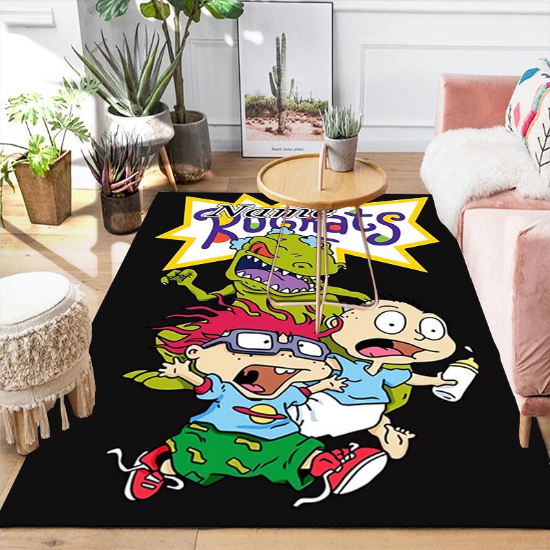 Custom 1Pc Rugrats Classic Adventures Rug Office Carpet Indoor Outdoor Entrance Doormat Nonslip Soft And Comfortable Living Room D2915243
