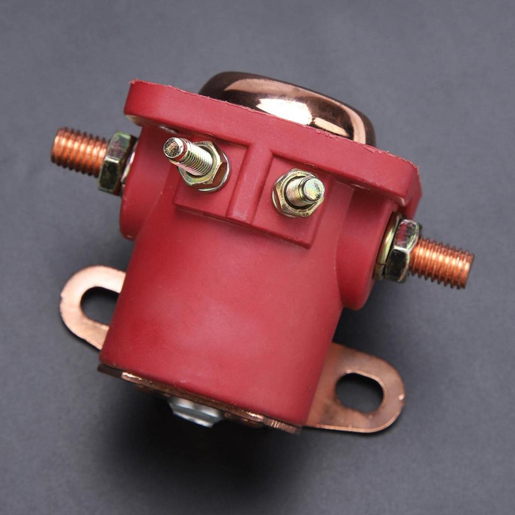 1 * Solenoid Relay, Starter Solenoid Ford-Qiilu 4 Terminal Car Solenoid Relay, Reinstall