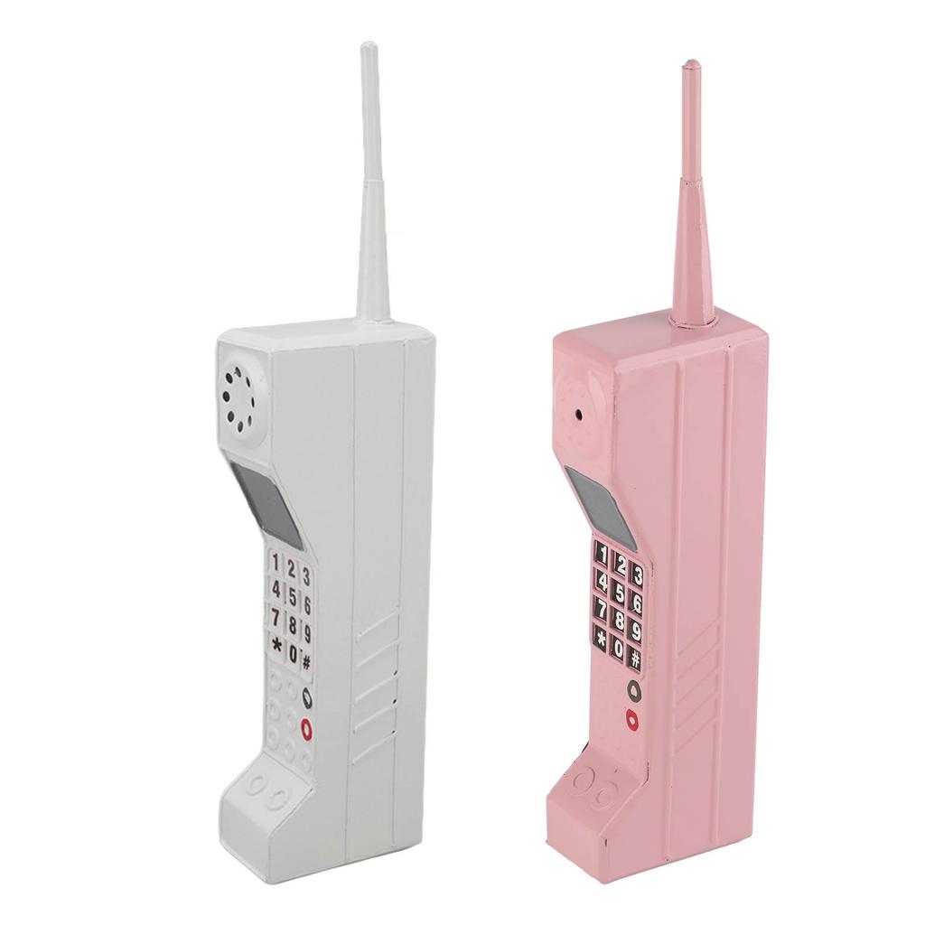 Retro Cellphone Model Old Fashioned Cellular Phone Model Ornament Vintage Simulation Photographic Pr