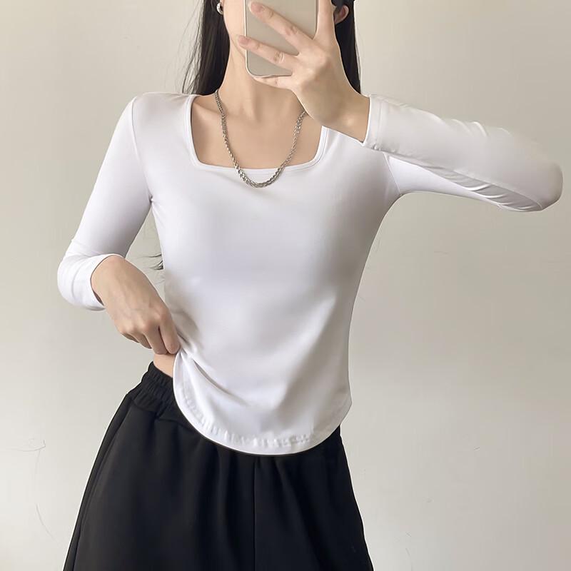 NOME Women's Square Neck Long Sleeve T-Shirt