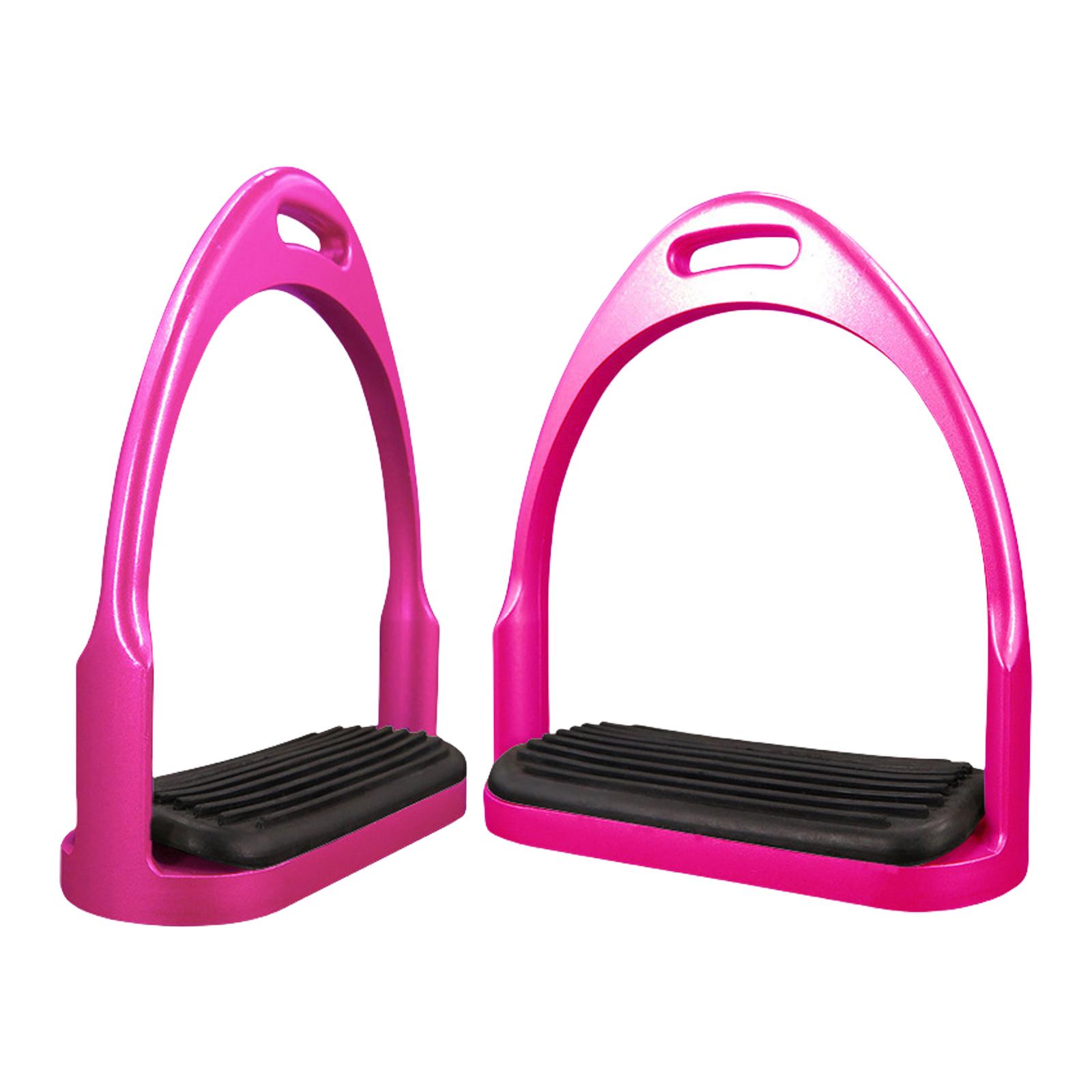 

2 шт./компл. Гибкие стремена для верховой езды, Профессиональные безопасные стремена для верховой езды для лошадиного седла, Противоскользящие педали для лошади 5