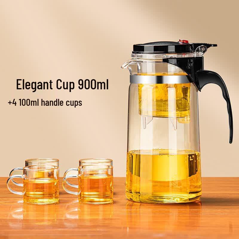 Youluo Elegant Glass Tea Infuser Cup