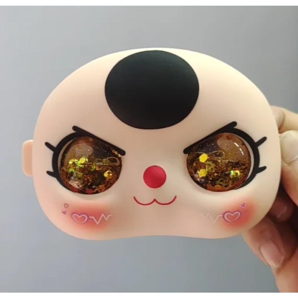 Hot Replica High Quality Baby Three Cute Angry Expression Handmade Suitable For 400% Baby Three Vinyl Faces Substitute Accessory