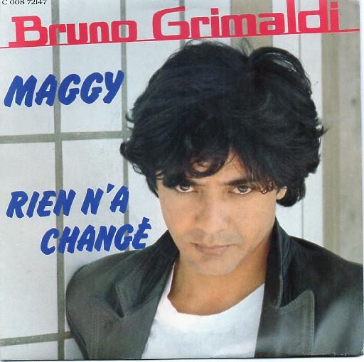 7inch Record BRUNO GRIMALDI - Maggy 2C00872147 Pathé 1980 France Pop Used