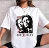 90s Classic Movie XFiles Stills Printed Tshirt Summer New Unisex Casual Fashion Tshirt
