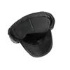 Middle-aged Elderly Cap Men's Autumn Winter Ear Protection Warm Cap Cap Cap Pu Leather Plush Baseball Cap Lei Feng Cap