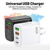 Carregador de Telefone 40W Cabeça 2USB 2PD Carregamento Rápido Alta Potência Universal Plugue US Adaptador de Carregador de Parede de Viagem para iPhone para Samsung para Huawei para Xiaomi