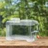 Water Container Bottle Carrier Clear Large Tank Storage Bucket Camping Jug
